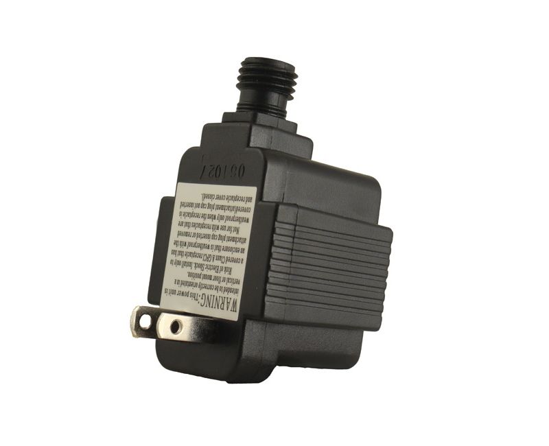 J. Hofert Co UL Adapter for LED Lighted Dripping Icicle Christmas Light Tube Decorations