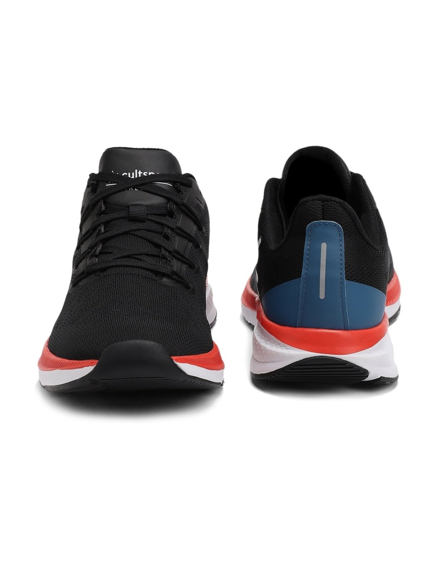 Cultsport Men's Firebird Black Running Shoes