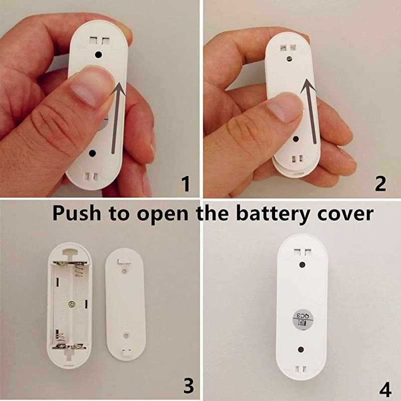 WiFi Door Alarm Sensor Wireless Security Window Open Alert Compatible with Tuya or Smart Life APP MC400