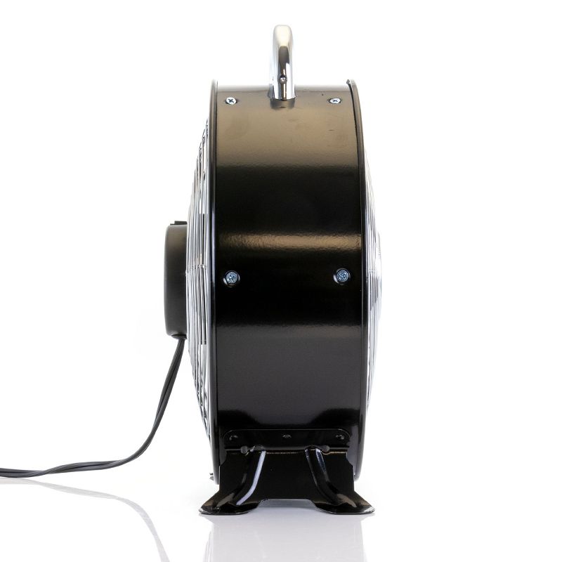 Air King 18" 1/6 HP 3-Speed Adjustable Height Floor Fan with Roll-About Stand