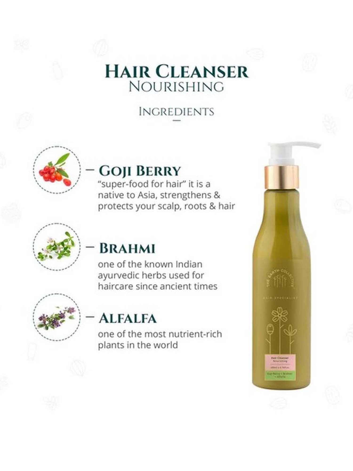 The Earth Collective Nourishing Hair Cleanser - 200 ml