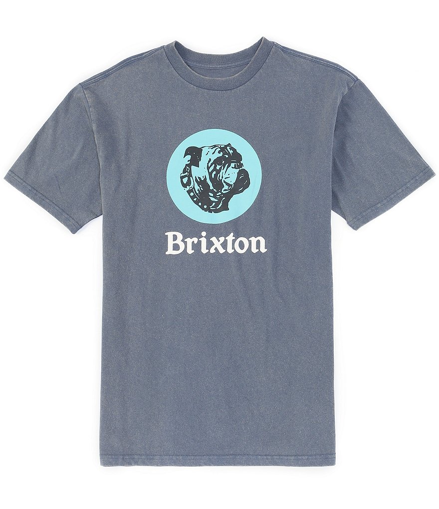 Brixton Short-Sleeve Bulldog Graphic T-Shirt
