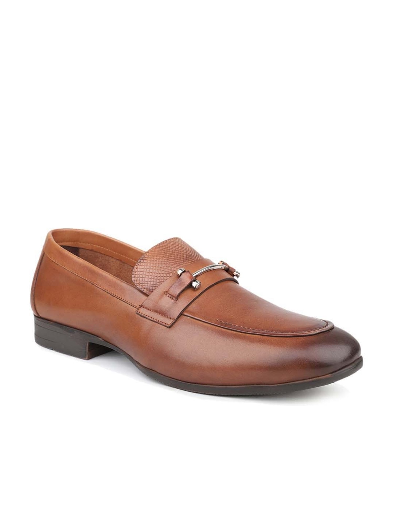 Atesber Men's Brown Formal Loafers