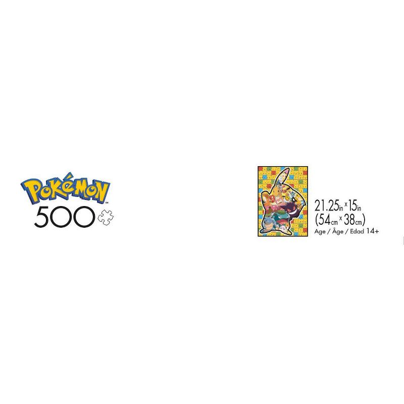 Buffalo Games Entertainment Series Pokemon - Series 1 Pikachu And Friends 500pc