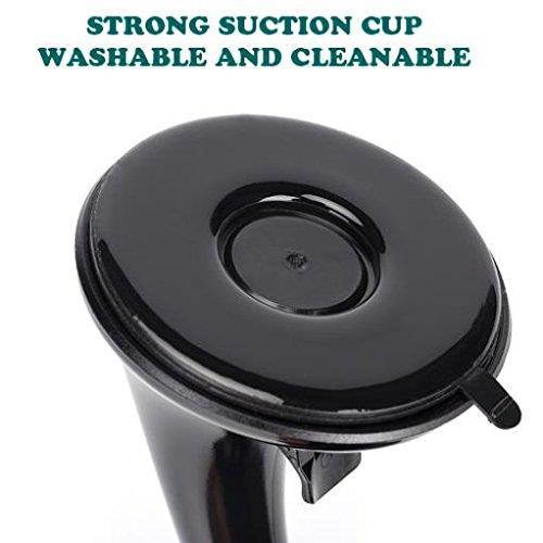 Premium Car Mount Holder Dash Windshield Cradle Window Rotating Dock Suction Compatible with LG V40 ThinQ