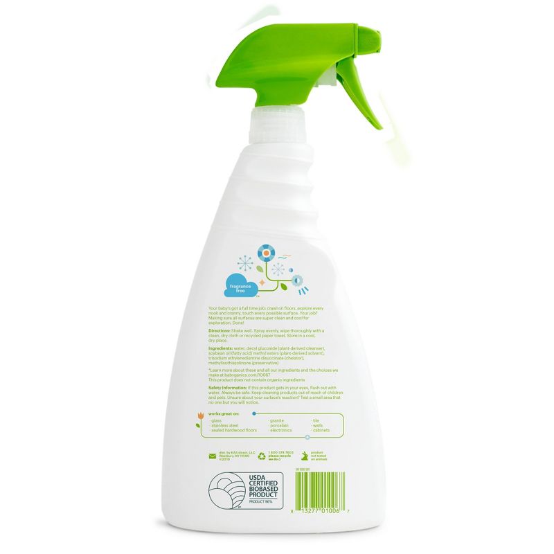 Babyganics Multi Surface Cleaner Spray - 32 fl oz