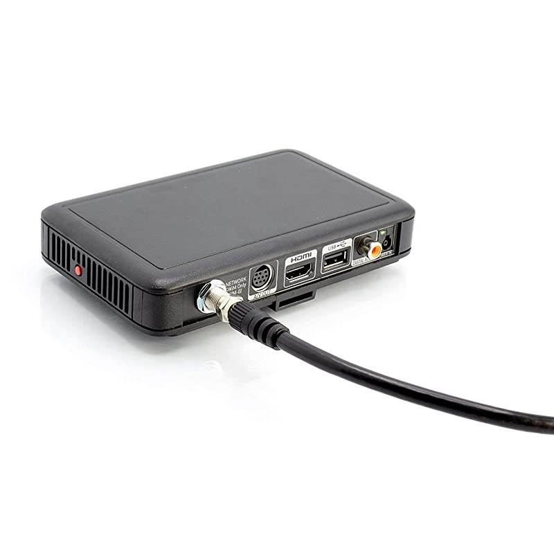 Coaxial Cable Coax Cable 50ft with Easy Grip Connector Caps Black 75 Ohm RG6 FType Coaxial TV Cable 50 Feet Black