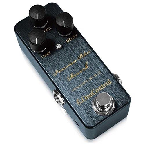 One Control Prussian Blue Reverb Effects Pedal