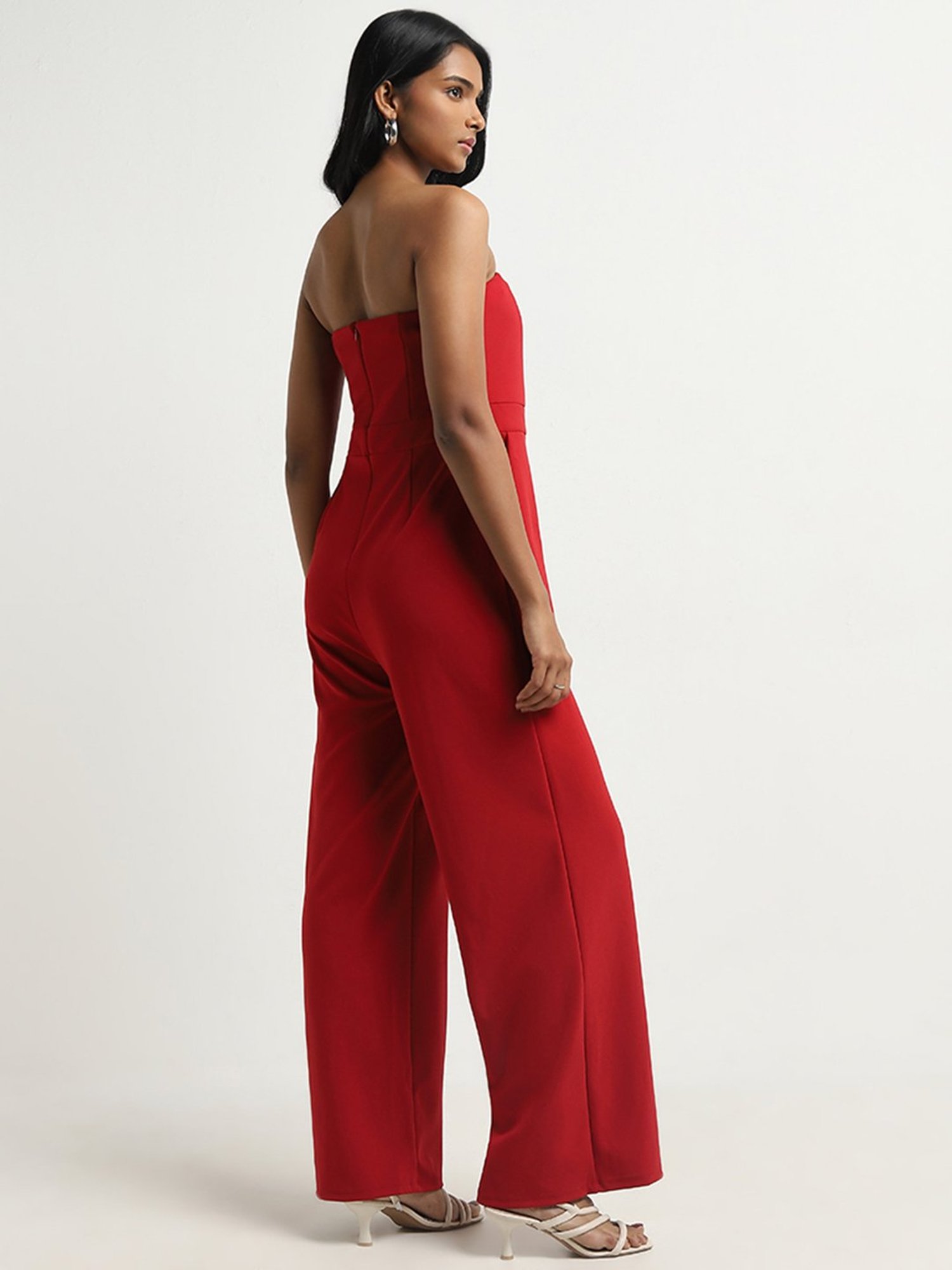 Belle Fille Blue Floral Print Playsuit