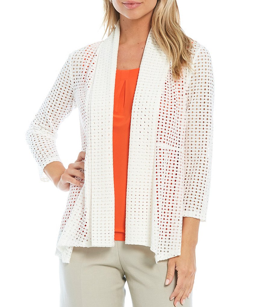 Tahari ASL Charmeuse Solid Blouse