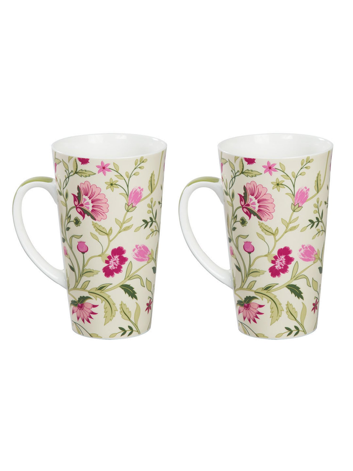 India Circus by Krsnaa Multicolor Ceramic 530 ML Mugs - Set of 2