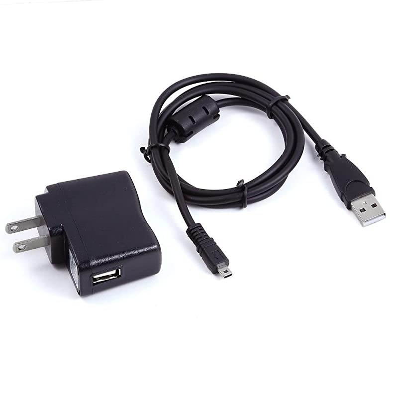 USB AC Power Adapter Battery Charger Cord for Sony Cybershot DSCW830 s