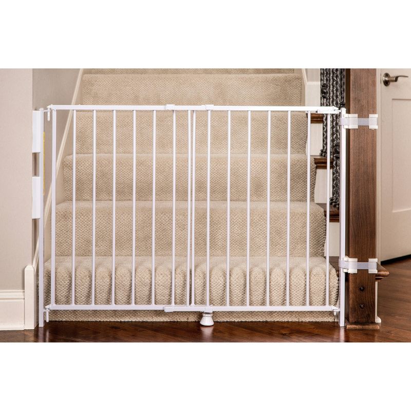 Regalo Top Of Stairs Metal Baby Gate