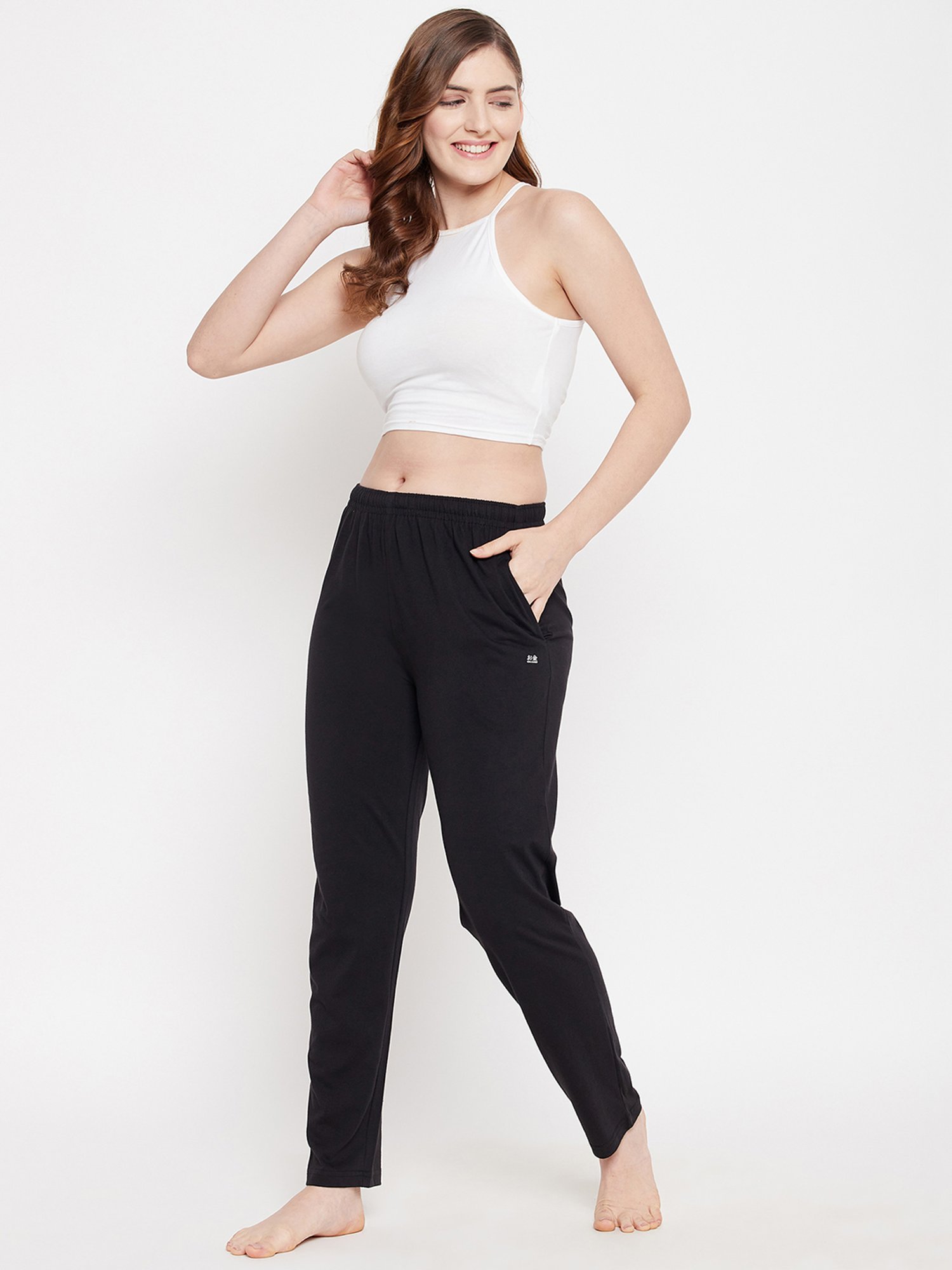 Okane Black Full Length Lounge Pants