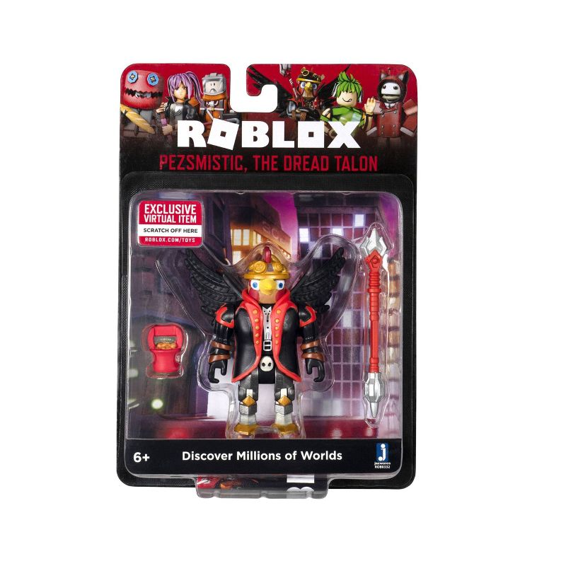 Roblox Action Collection - PeZsmistic, the Dread Talon Figure Pack (Includes Exclusive Virtual Item)