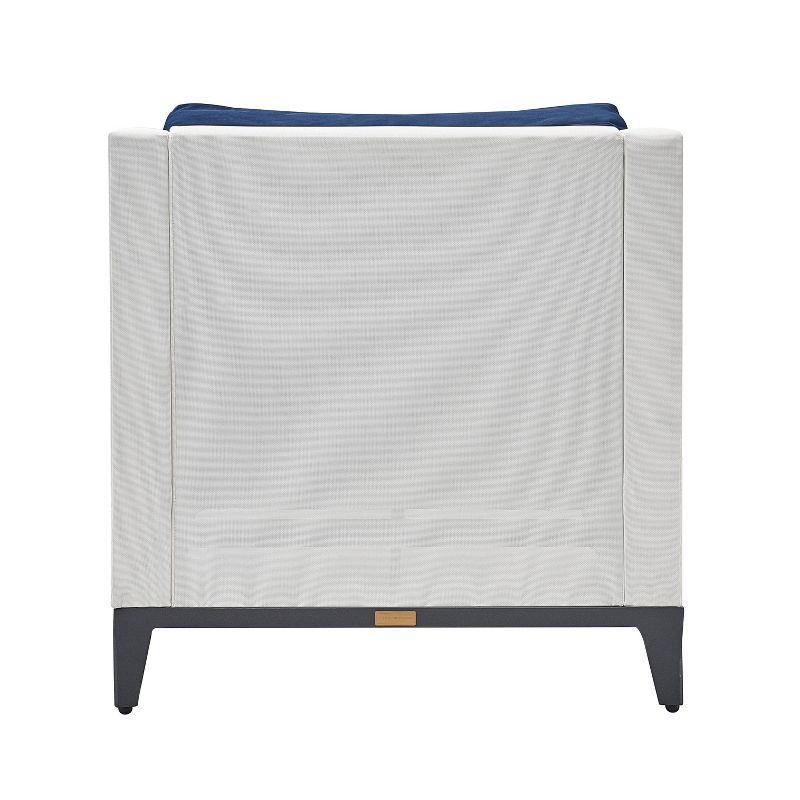 NewPort Outdoor Wicker Chaise Lounge - Dark Gray - Coaster