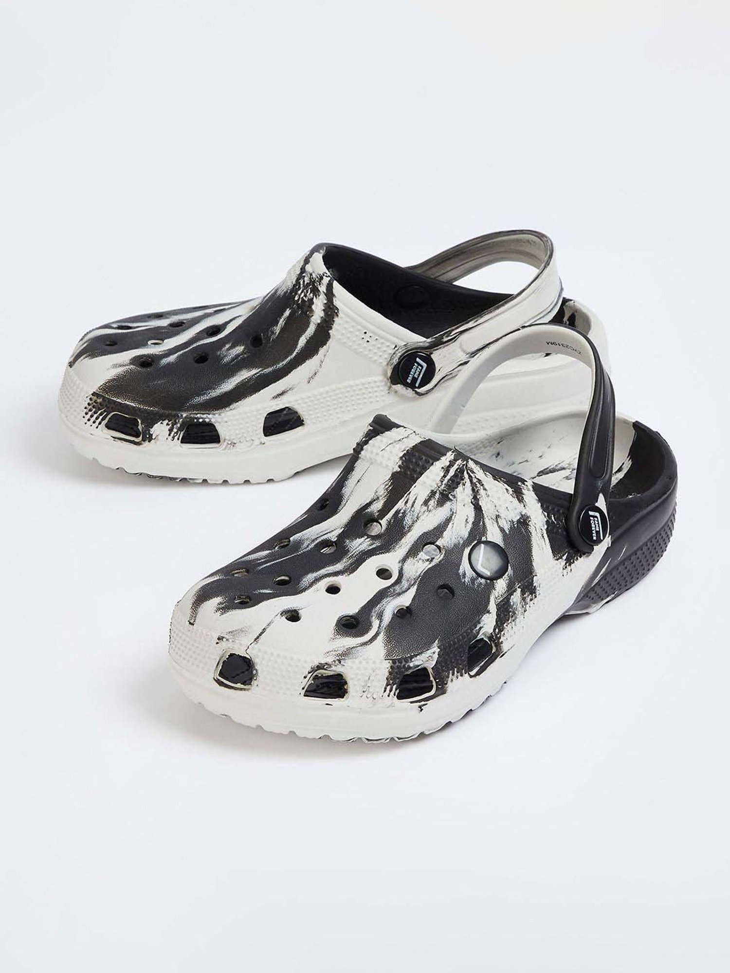 Landmark Boys Grey Back Strap Clogs