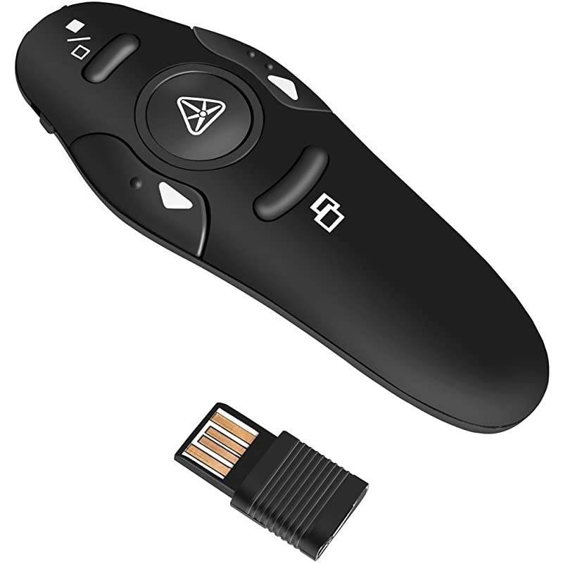 RF 24GHz Wireless Presenter Remote Presentation USB Control PowerPoint PPT Clicker