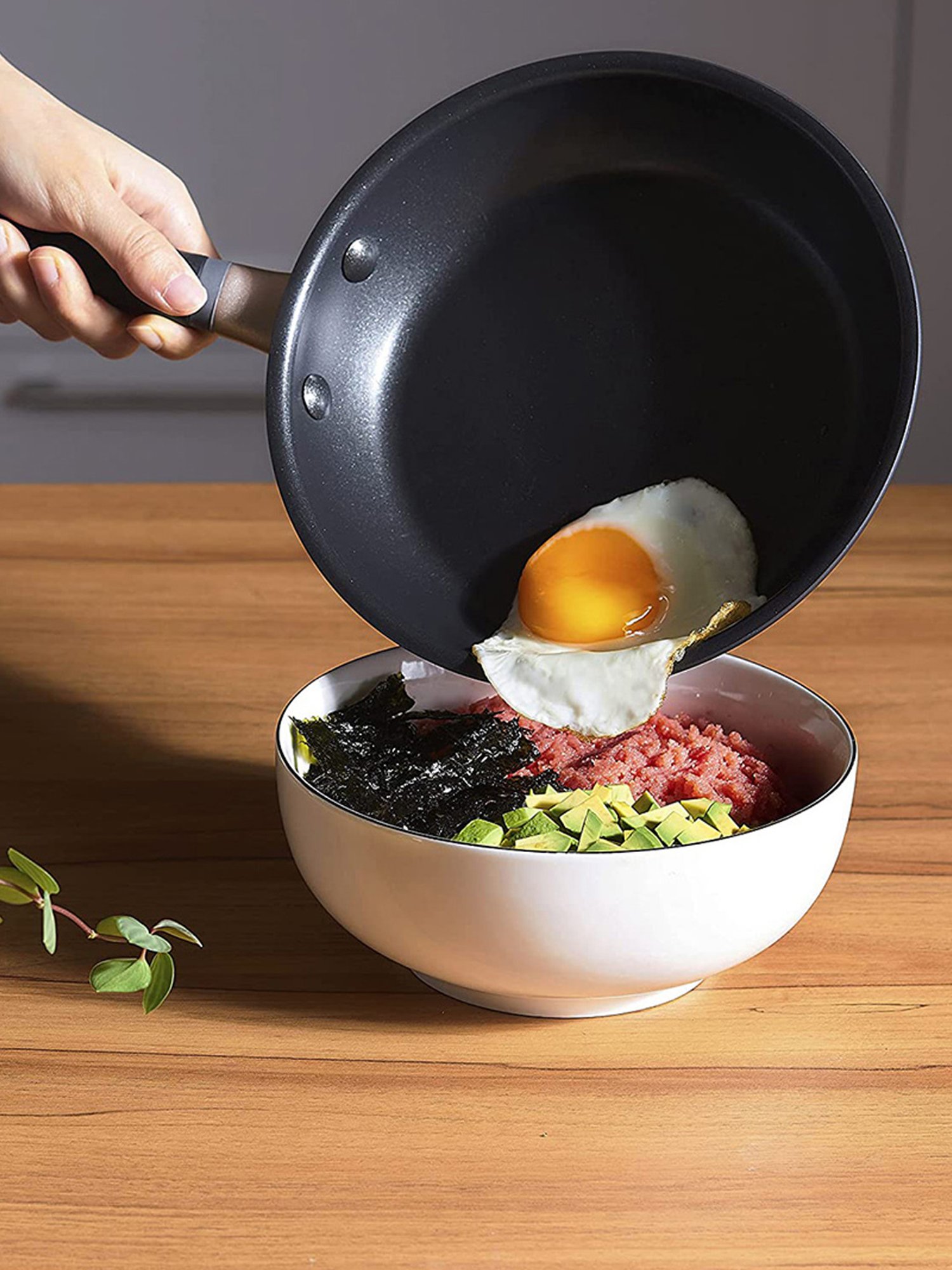 Meyer Accent Series Hard Anodized Nonstick Frying Pan/Skillet, 20cm, Matte Black