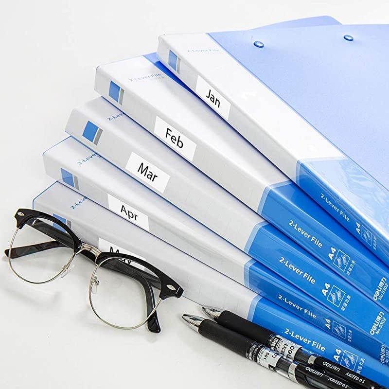 Compatible Label Tape Replacement for Brother Label Maker Tape TZe-251 TZe-151 TZe-451 TZe-651 24mm TZe Tape for P-Touch PT-D600 PT-P700 PTP750W PT2730 ( Clear, White, Yellow, Red, 4-Pack )