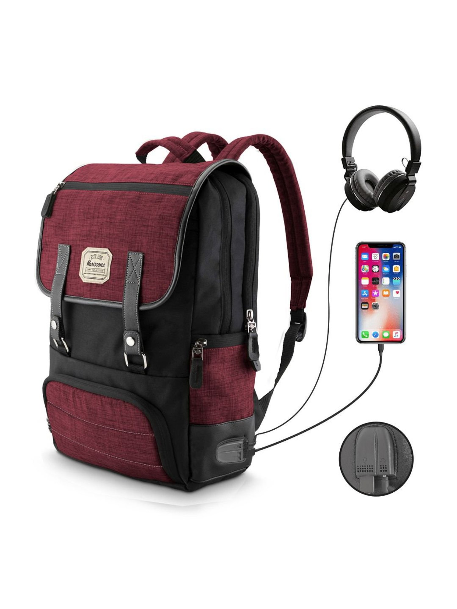 Harissons Dexter 18 Ltrs Medium Laptop Backpack