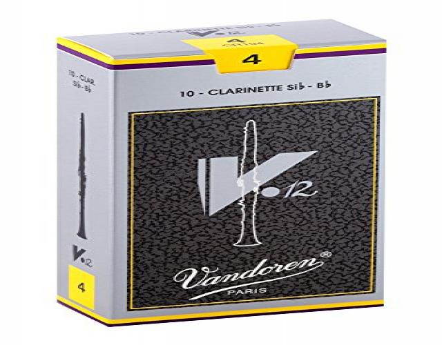 Vandoren 10 Bb Clarinet V12 #4 Reeds