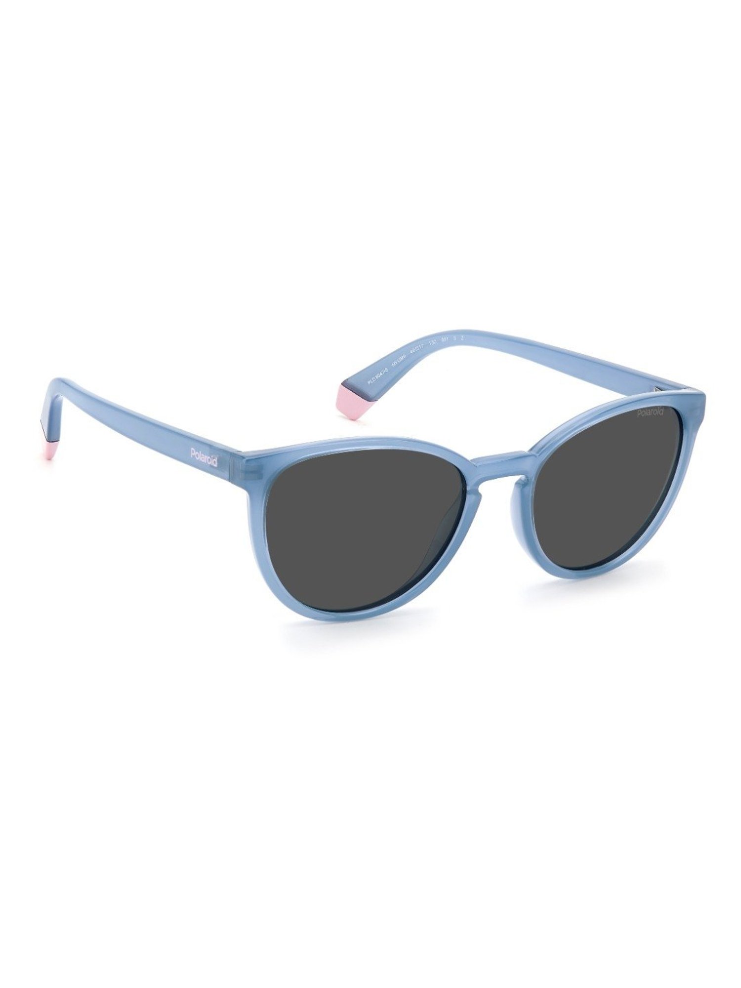 Polaroid Light Blue Round Sunglasses for Kids