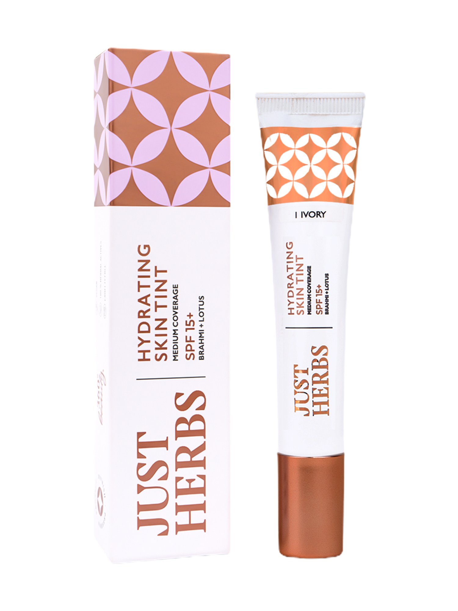 JUST HERBS Hydrating Skin Tint SPF 15+ 1 Ivory - 20 ml