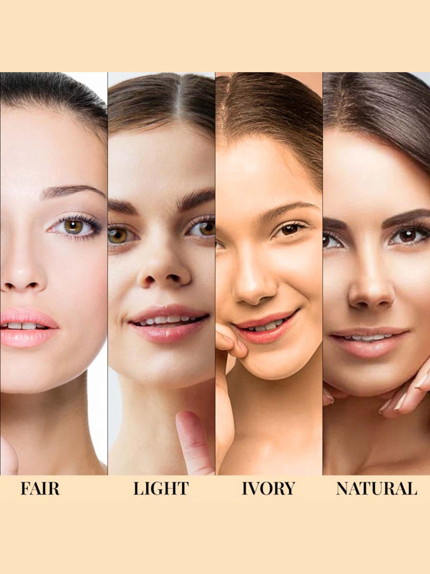 Half N Half Pressed Oil Control Skin Fit Powder Natural - 20 gm