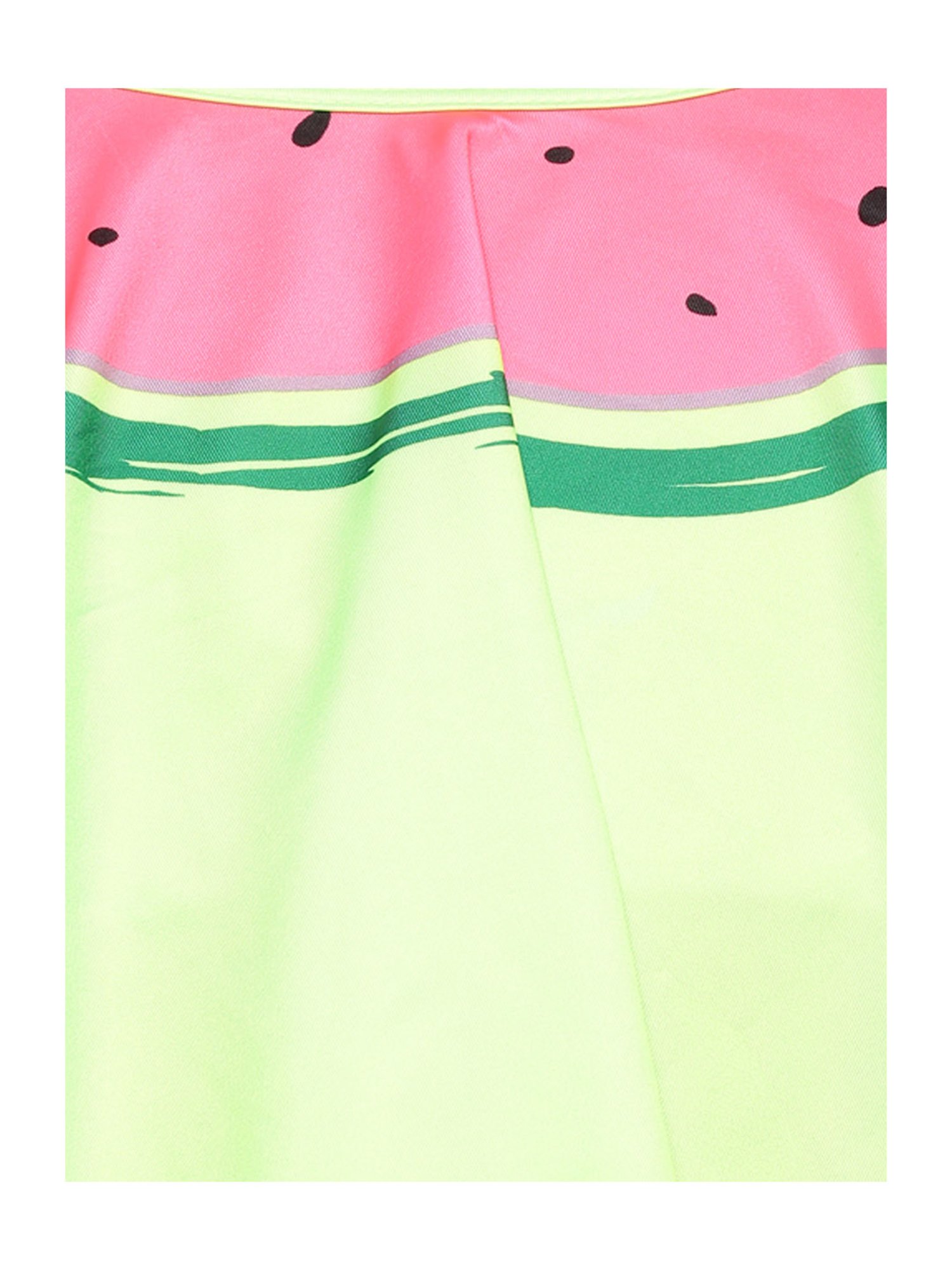 IO Kids Green Printed Top with Brief