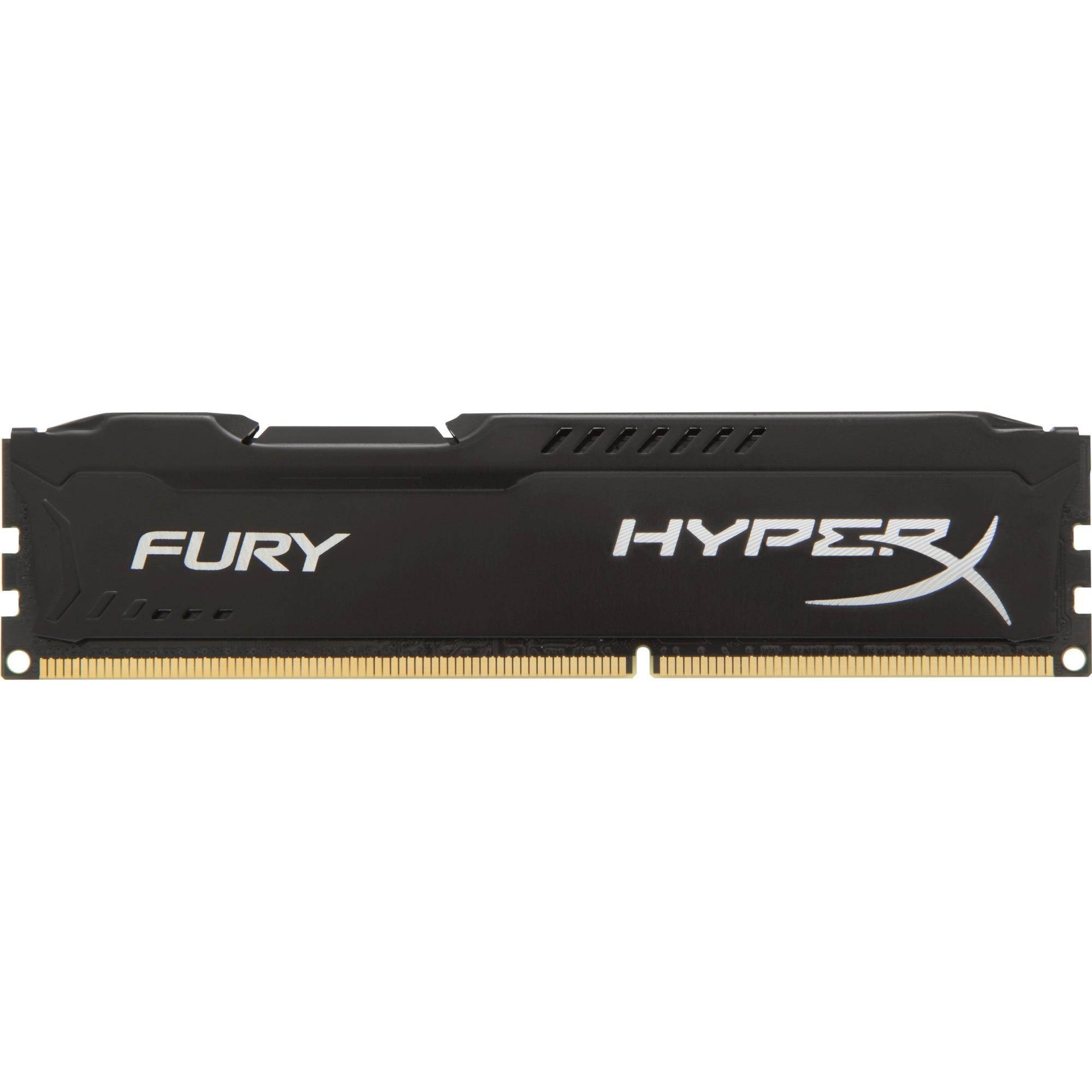 Kingston Technology HyperX FURY Black 8GB 1600MHz DDR3