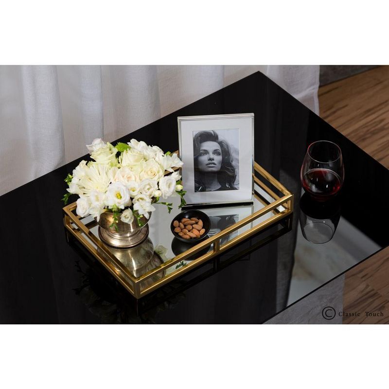 Rite Lite 11.75" Shabbat Candles Drip Rectangular Tray - Blue/Yellow