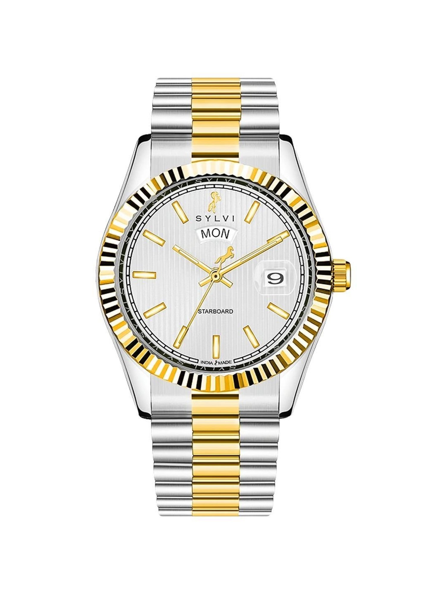 Sylvi Nitroneon 4 Starboard Analog Watch for Men