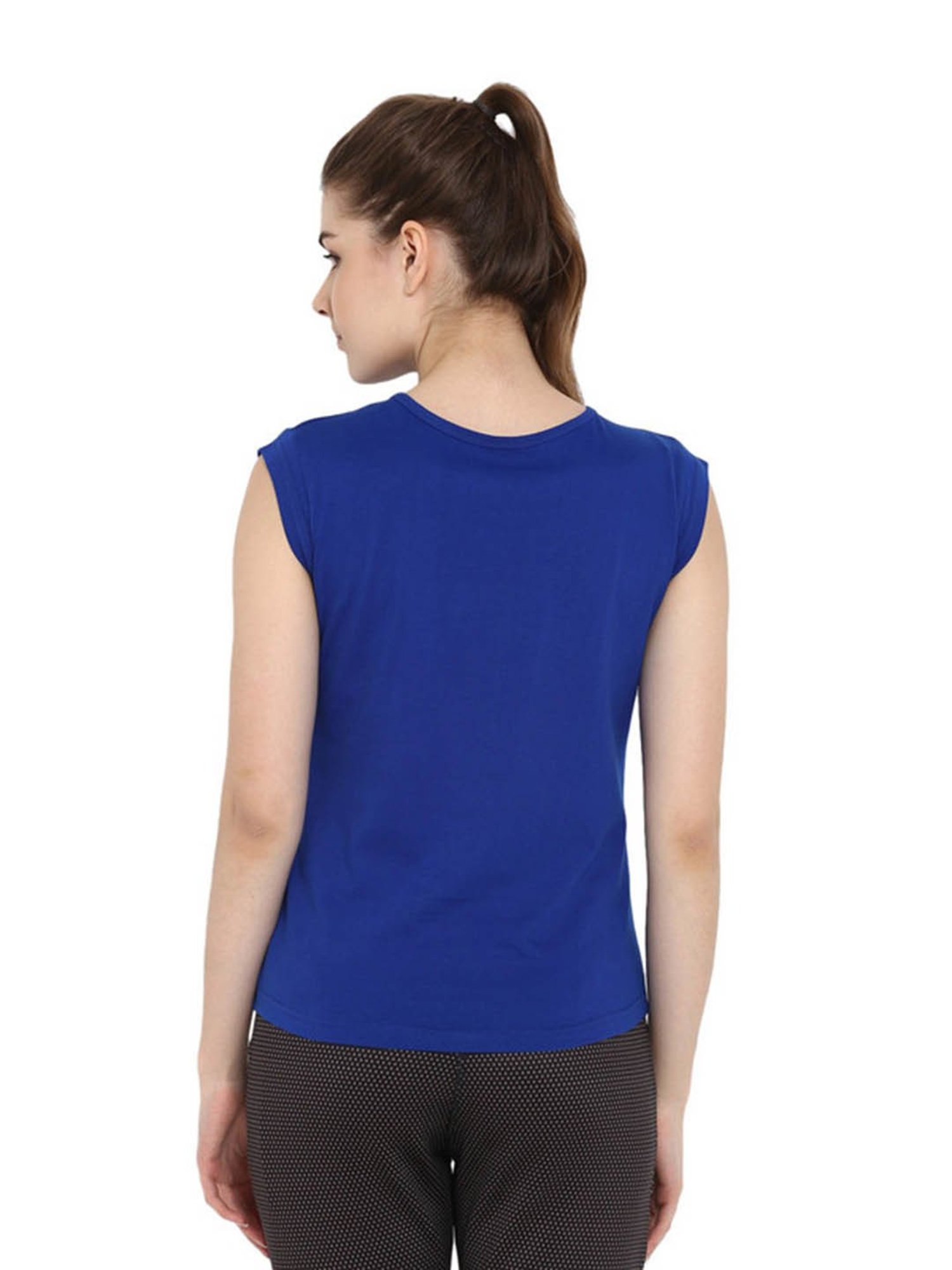 Appulse Royal Blue & Maroon Cotton T-Shirt - Pack of 2