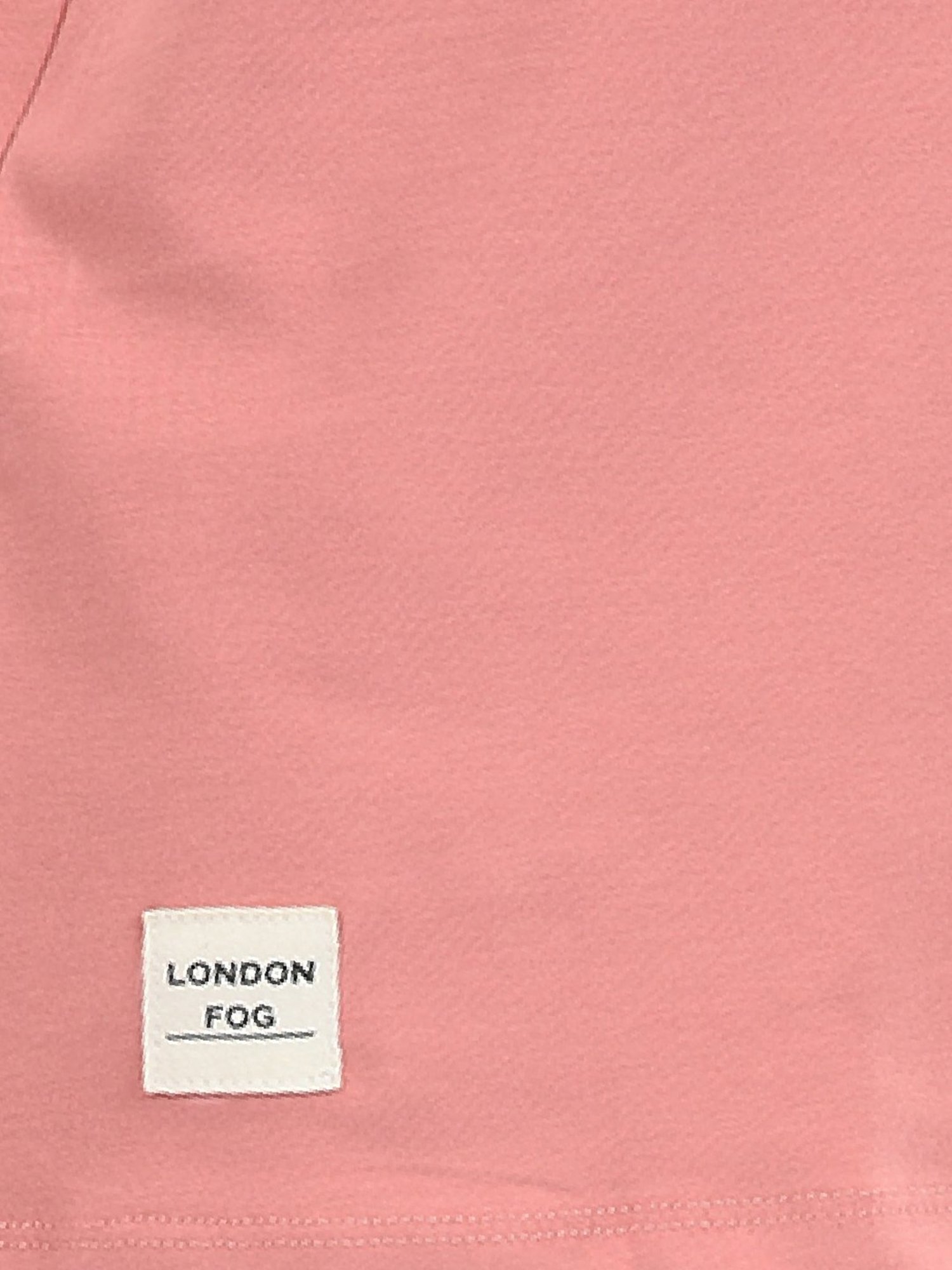 London Fog Pink Regular Fit Crew T-Shirt