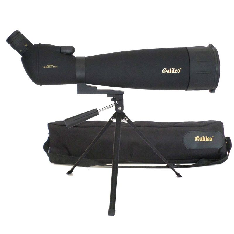 Galileo G-90SP 90mm x 90mm Zoom Spotting Scope - Black