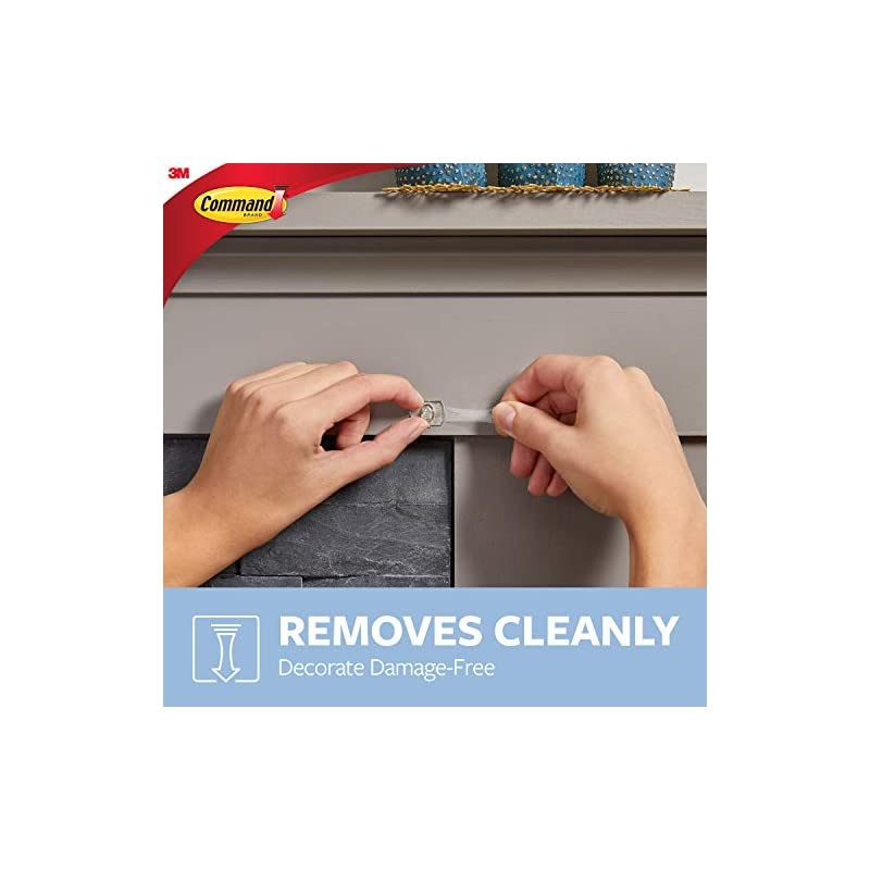 Mini Holiday Light Hooks, Great for Holiday Lights, 40 Clips, 48 Strips, Value Pack - 4 Pack