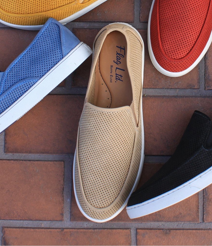 Flag LTD. Men's Belmont Perf Gore Slip-Ons