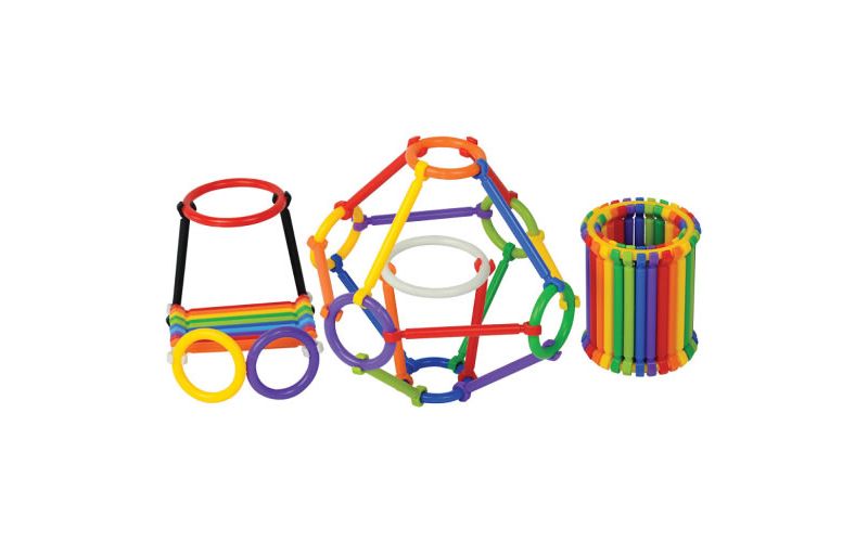 Joyn Toys Clip Stick & Connectors  - 460 Pieces