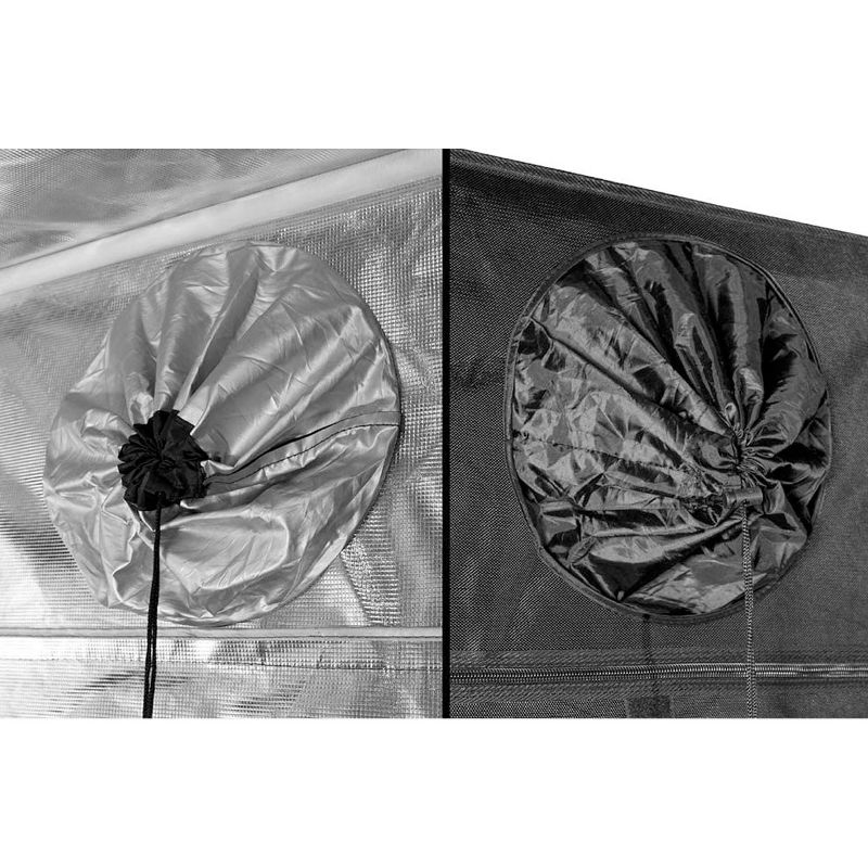 6' x 8' x 7' Nature Greenhouse Forest Green - Palram