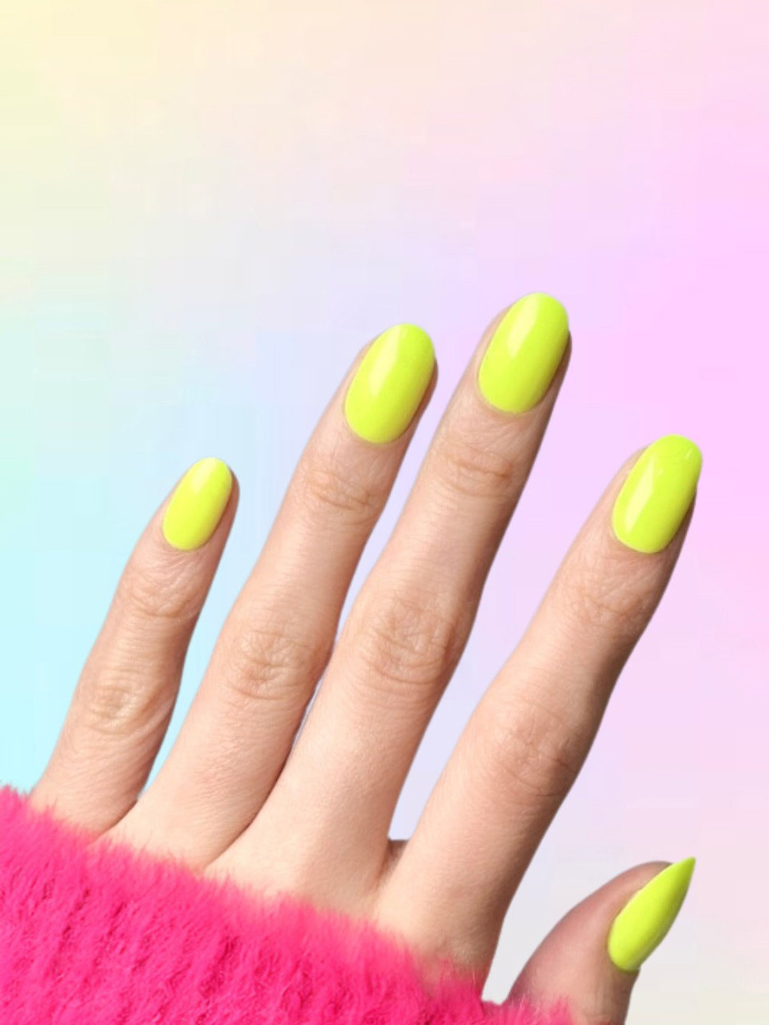 Polish Me Pretty Gel Polish Press-On Nails Titanium - Set of 24