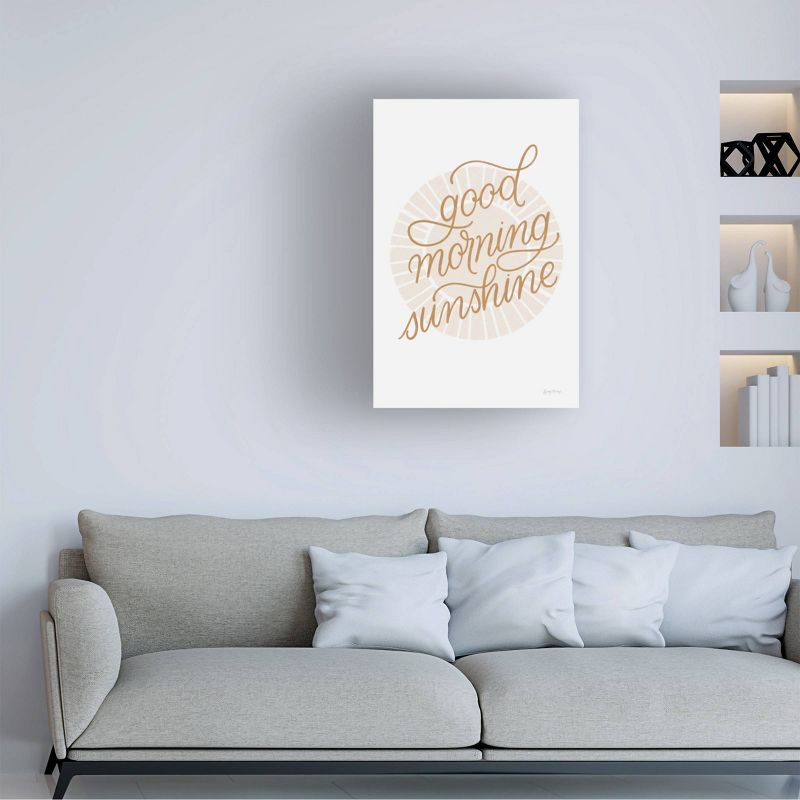 22" x 32" Becky Thorns 'Boho Nursery II' Unframed Wall Canvas - Trademark Fine Art