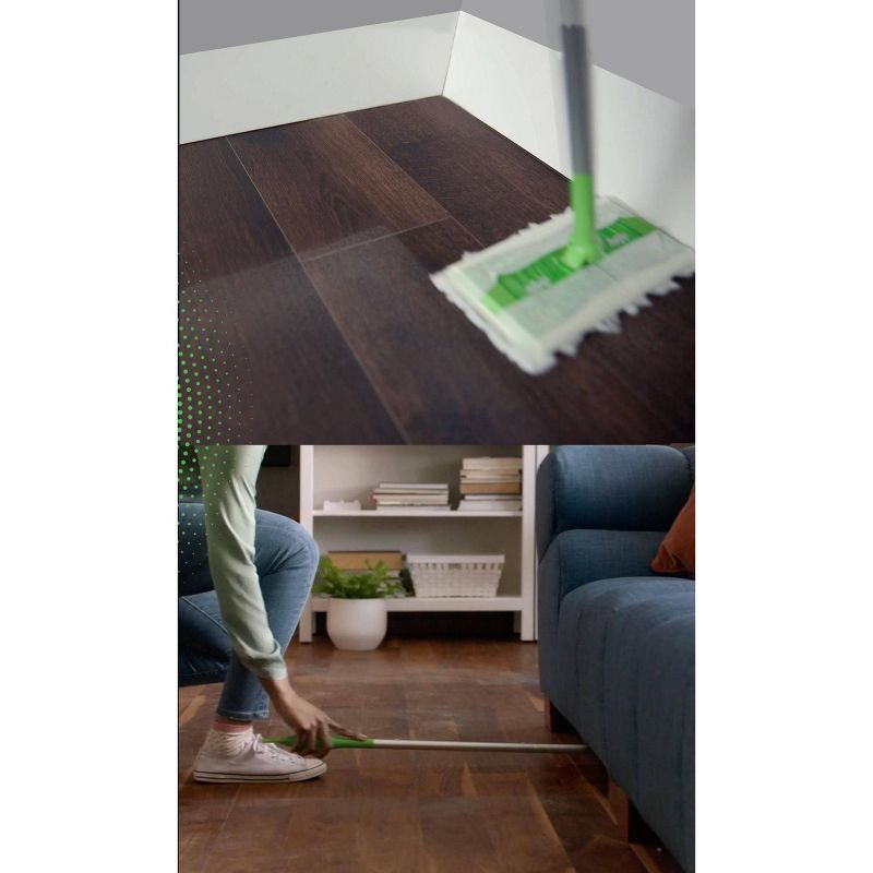 Swiffer Sweeper Heavy Duty Multi-Surface Wet Cloth Refills for Floor Mopping and Cleaning Fresh scent - 20ct