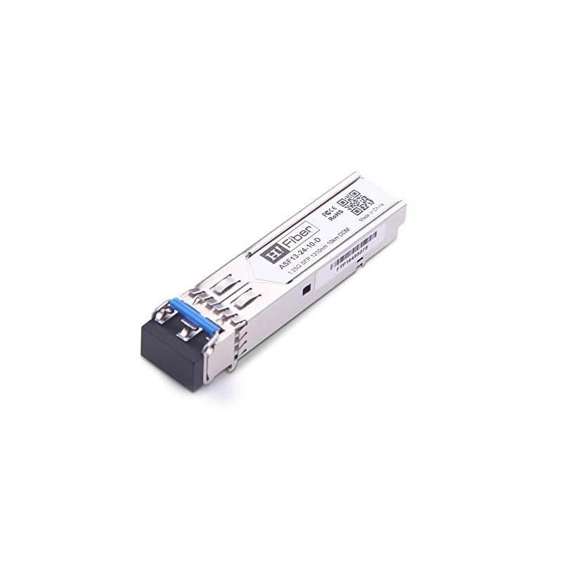 Transceiver Singlemode Gigabit MiniGBIC Module 1000BASELXLH Compatible for Cisco GLCLHSMD SMF 1310nm 10km Dual LC DOM10 Pack
