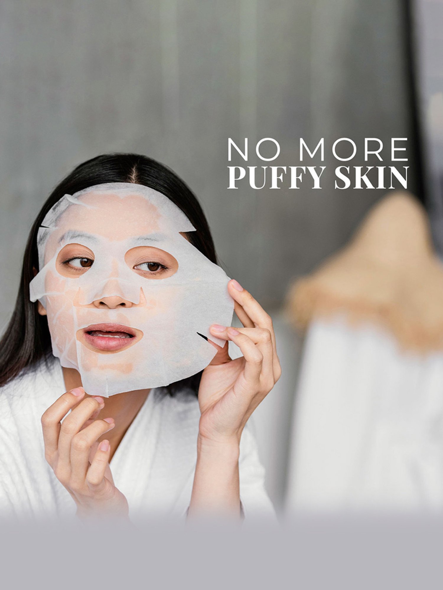 JUST HERBS Coffee + Cinnamon Pollution Control Sheet Mask