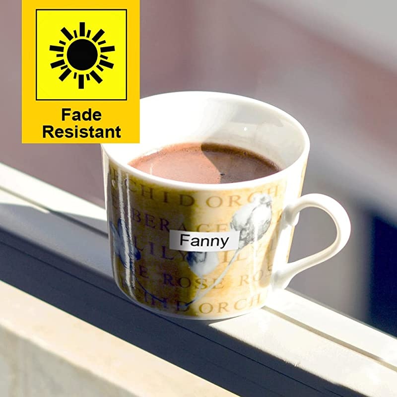 Compatible Label Tape Replacement for Brother TZ TZe Tape 12mm 047 inch Laminated White Brother PTouch Label Maker Tape TZe231 Work with Brother PTouch PTD210 PTH100 PT1880 4 Pack