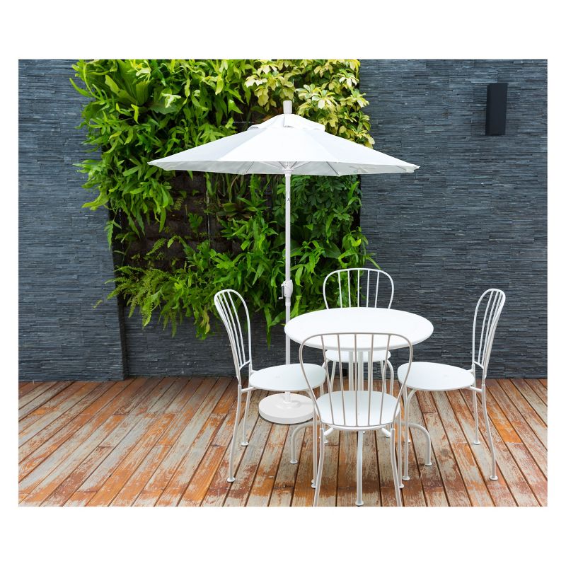 7.5' Aluminum Push Tilt Patio Umbrella - Pacific Blue