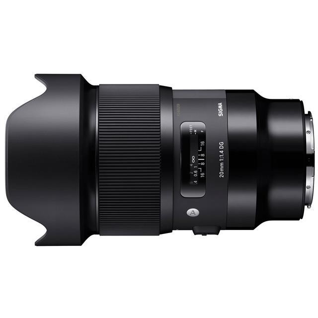 Sigma 20mm f/1.4 DG HSM ART Lens for Leica L Mount Cameras, Black #412969