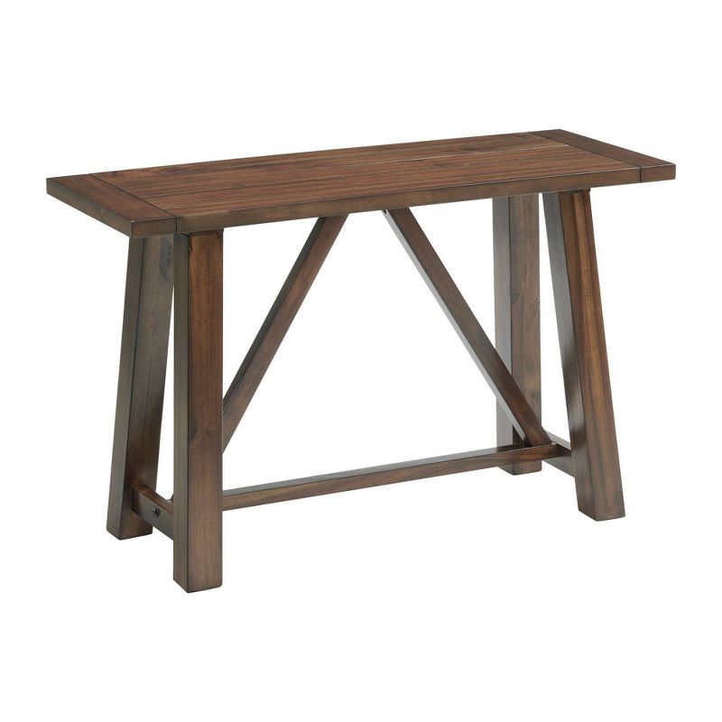 6pc Regan Counter Height Dining Set with 4 Side Chairs and Bench Cherry - Picket House Furnishings