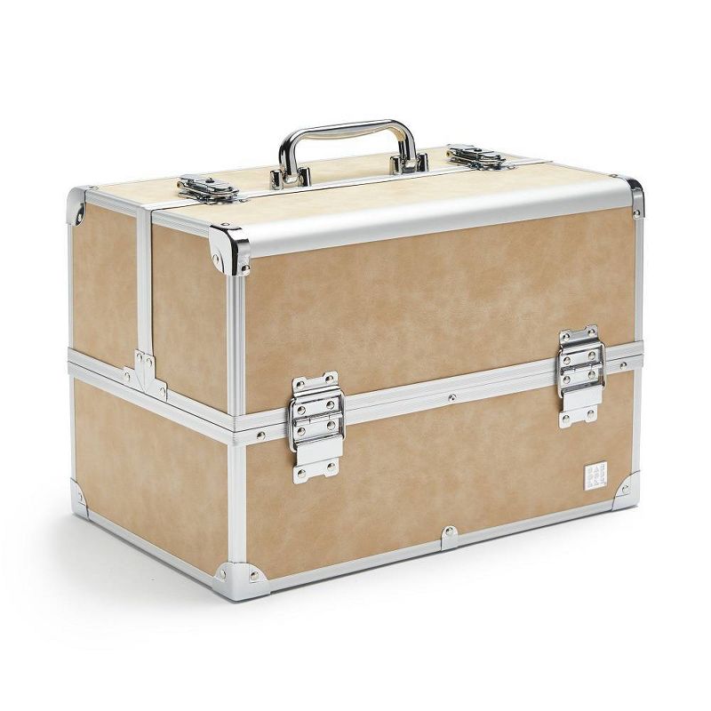 Caboodles Large Train Case - Gold